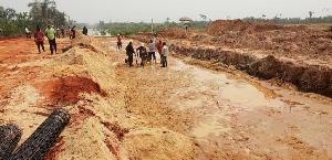 Asaba Storm water control project