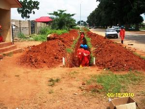 Asaba Storm water control project