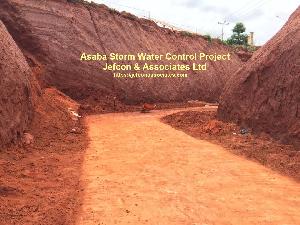 Asaba Storm water control project