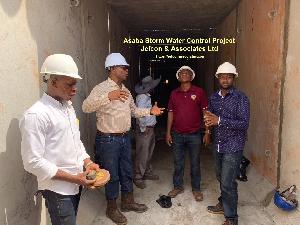 Asaba Storm water control project