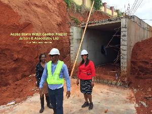 Asaba Storm water control project