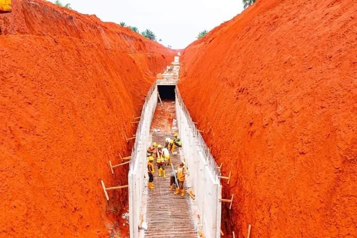 EXAMPLE OF GREY INFRASTRUCTURE: STORMWATER SEWER CONSTRUCTION AT IKA NORTH-EAST LOCAL GOVT. AREA, DELTA STATE