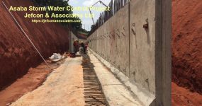 Asaba storm water control project