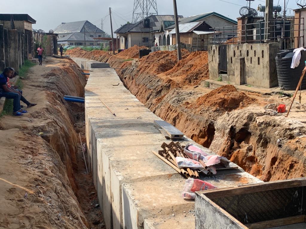 Closed Culvert Drainage Construction by Jefcon & Associates Ltd